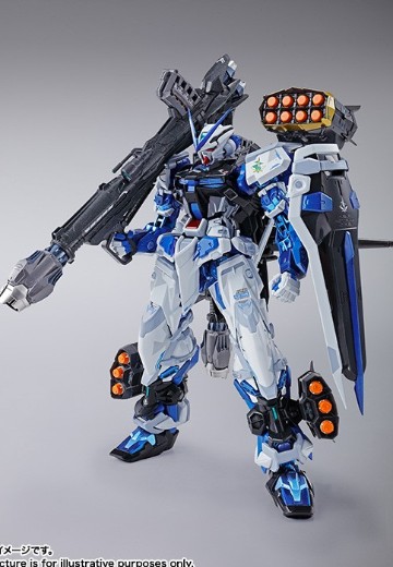 METAL BUILD 机动战士高达SEED Astray MBF-P03 异端高达蓝色机（全武器