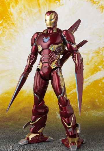 S.H.Figuarts 复仇者联盟3：无限战争 钢铁侠Mark 50 纳米武器套装 | Hpoi手办维基