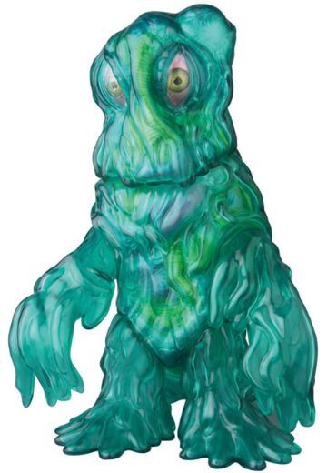 哥斯拉软胶大战EX 哥斯拉大战黑多拉 黑多拉 Anatomical Display Clear Green