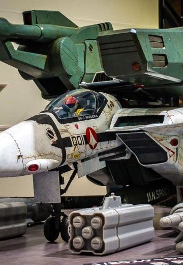 PLAMAX 超时空要塞 可曾记得爱 VF-1 超级/强袭女武神（战斗机形态） | Hpoi手办维基