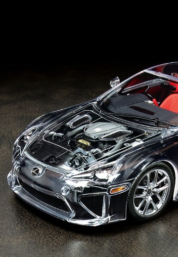 24325 1/24 雷克萨斯 LFA 透明版