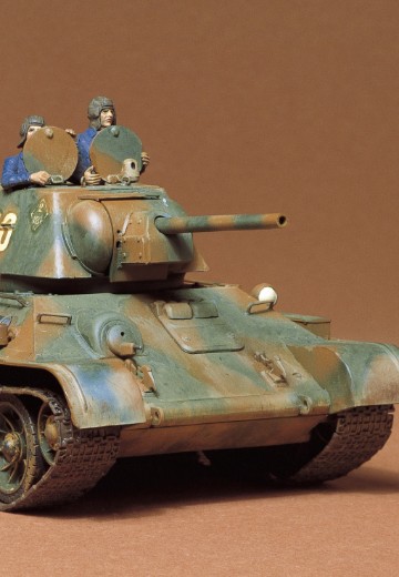 35059 苏联 T34/76 中型坦克 1943年型 | Hpoi手办维基