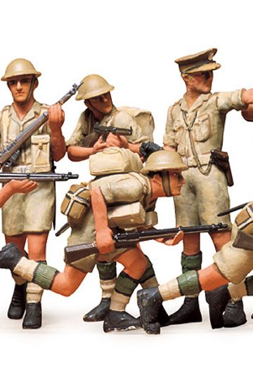 35032 1/35 英国 第八军 步兵 套装 | Hpoi手办维基