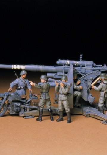 35017 1/35 德国 88mm高射炮（附带牵引轮） | Hpoi手办维基
