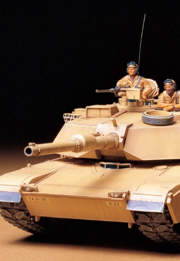 35156 1/35 美国 M1A1 艾布拉姆斯 主战坦克  120mm炮 | Hpoi手办维基