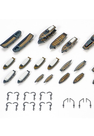 78026 1/350 日本海军 舰载船 登陆艇 救生艇套装 | Hpoi手办维基
