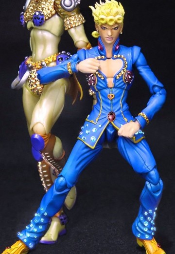 JoJo的奇妙冒险 黄金之风 超像可动 乔鲁诺·乔巴纳施 施华洛世奇限量版第二弹