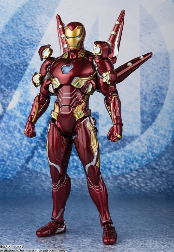 S.H.Figuarts 复仇者联盟4：终局之战 钢铁侠Mark 50＆纳米武器套装 | Hpoi手办维基