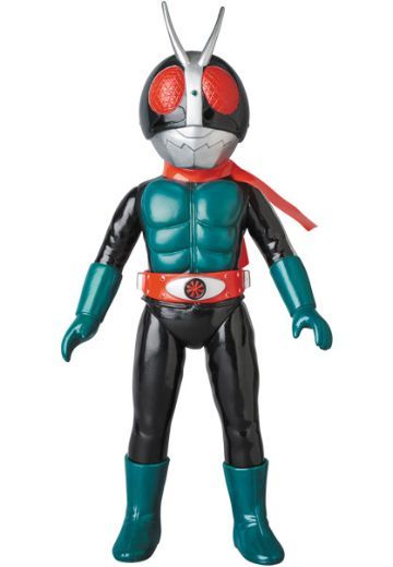东映レトロソフビCollection 假面骑士 假面骑士２号 King Size  | Hpoi手办维基