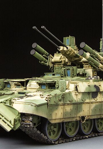 1/35 俄罗斯BMPT“终结者”火力支援战车带KMT-8扫雷系统和EMT电磁扫雷具