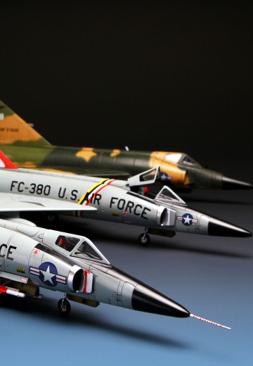 1/72 美国 F-102A “三角剑”截击机