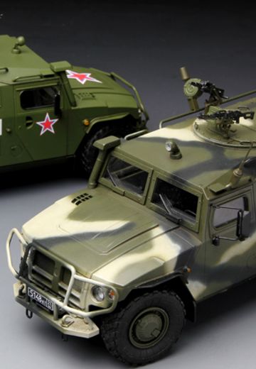 1/35 俄罗斯 GAZ-233014 STS “虎”式高机动装甲车