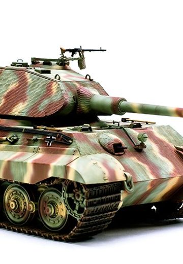 1/35 德国重型坦克Sd.Kfz.182“虎王”（保时捷炮塔型） | Hpoi手办维基