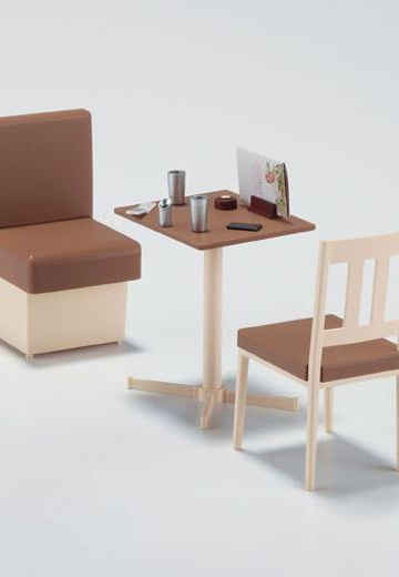 1/12 可动手办用 家庭餐厅桌椅