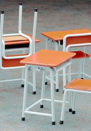 1/12 可动手办用 学校桌椅