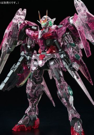 PG 机动战士高达00 GN-0000 00高达 &GN-0000 00高达&GN-0000 + GNR-010 00斩击强化模组 Trans-Am模式Raiser Clear Color Body