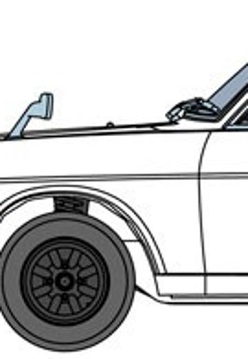 1/24 尼桑 Sunny Truck ＆Chin Spoiler | Hpoi手办维基