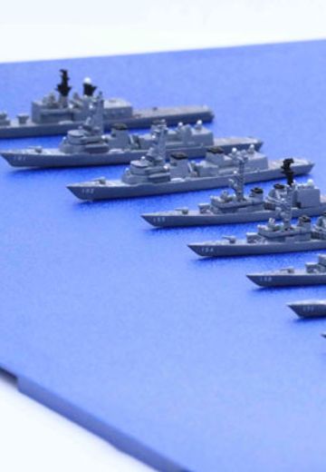 1/3000 军舰收集系列 No.34 日本 海上自卫队 第1护卫队群(1998年)  | Hpoi手办维基