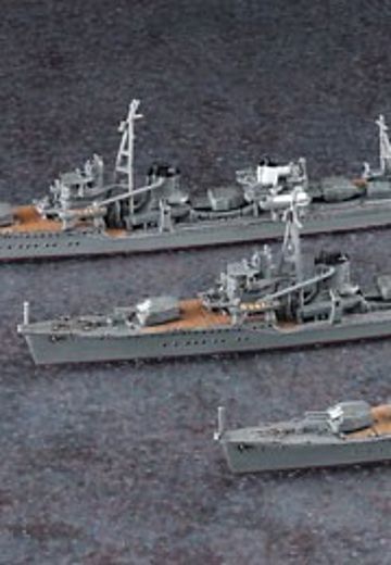 1/700 日本海军 驱逐舰 夕云 ＆ 风云(夕云型) ＆ 朝云(朝潮型) “基斯卡岛撤退作战” (3舰套装)  | Hpoi手办维基