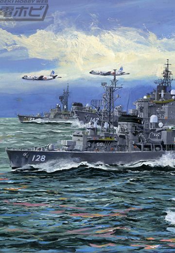 1/3000 军舰收集系列 No.37 日本 海上自卫队 第4护卫队群(1998年)