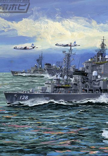 1/3000 军舰收集系列 No.37 日本 海上自卫队 第4护卫队群(1998年) | Hpoi手办维基