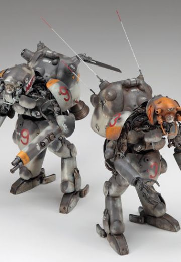 Maschinen Krieger 1/20 Moon/Space Humanoid Model Unmanned Interceptor 