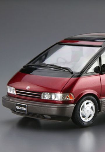 The Model Car No.115 1/24 丰田 TCR11W Estima Twin Moon Roof '90 | Hpoi手办维基