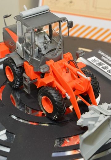 1/35 日立建机 Machinery Wheel Loader ZW100-6 多功能犁 除雪样式 | Hpoi手办维基