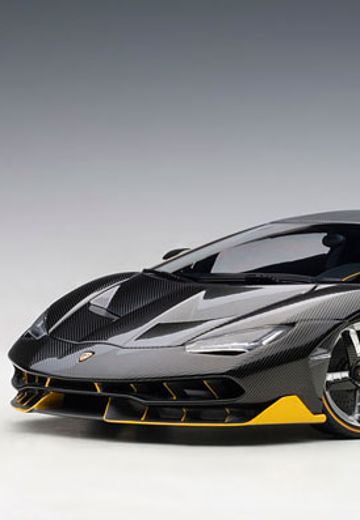 1/18 兰博基尼 Centenario (碳黑色主色/黄色强调色)