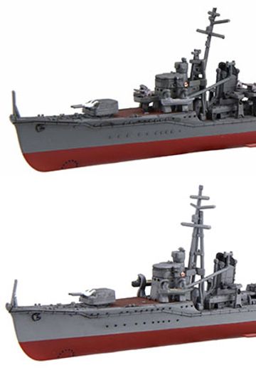 1/700 舰NEXT系列 No.10 日本海军夕云型驱逐舰 夕云/风云 (2艘套装) 首批限量版