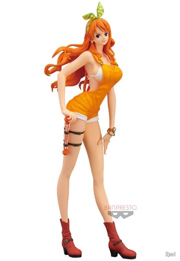 GLITTER&GLAMOURS ONE PIECE STAMPEDE 娜美 Yellow | Hpoi手办维基