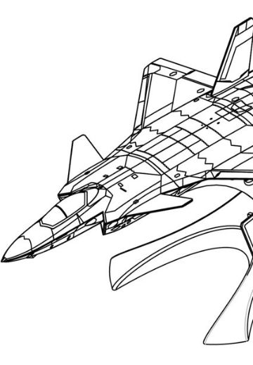 No.81902 200mm飞机 中国空军 J-20 威龙 隐形战斗机-简装版