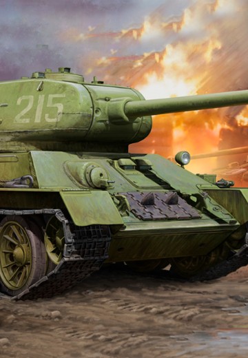1/16 战斗车辆系列 苏联T-34/85坦克 | Hpoi手办维基