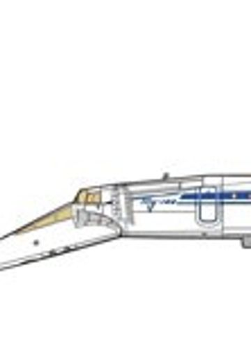 1/144 Tupolev Tu-144D 超音速客机