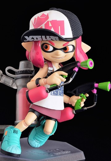 figma#400 Splatoon/斯普拉遁 女孩 | Hpoi手办维基