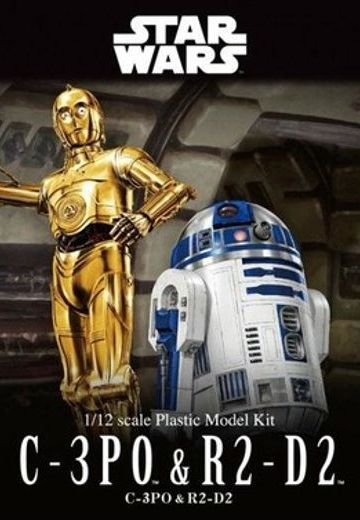 星球大战：最后的绝地武士 R2-D2&C-3PO Star Wars: C3PO & R2D2 Droids Figures Kit 