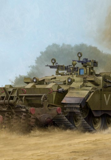 84546 1/35 战斗车辆系列 以色列国防军PUMA装甲工程车 | Hpoi手办维基