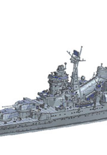 1/700特别系列 日本海军重巡洋舰 伊吹 | Hpoi手办维基