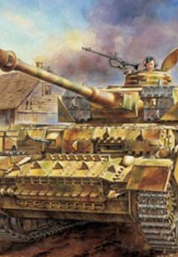 1/35 WW.II 德军 IV号坦克H型 后期生产型 +细节提升部件 | Hpoi手办维基