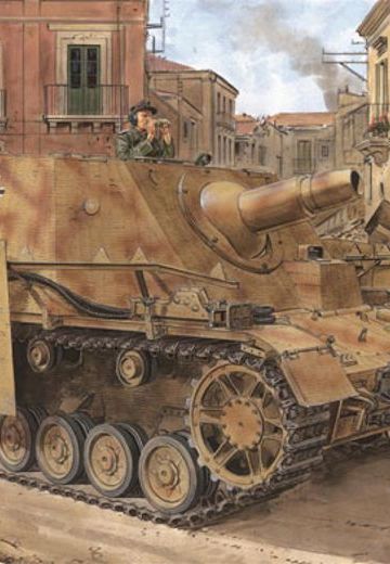 1/35 WW.II 德军 Sd.Kfz.166 IV号突击炮 灰熊 中期生产型 (2 in 1) 