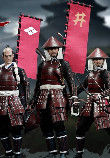 W08 赤备队 足轻 长矛＆长弓＆铁炮 | Hpoi手办维基