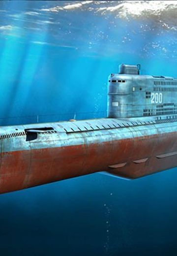 1/350 潜艇系列 中国海军 031型 弹道导弹潜艇 高尔夫级 | Hpoi手办维基