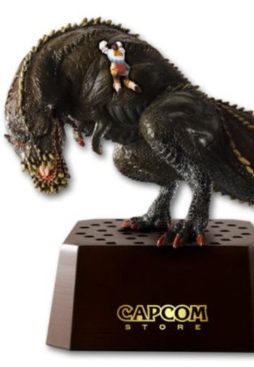 CAPCOM store tokyo 怪物猎人：世界 猎人&恐暴龙  | Hpoi手办维基
