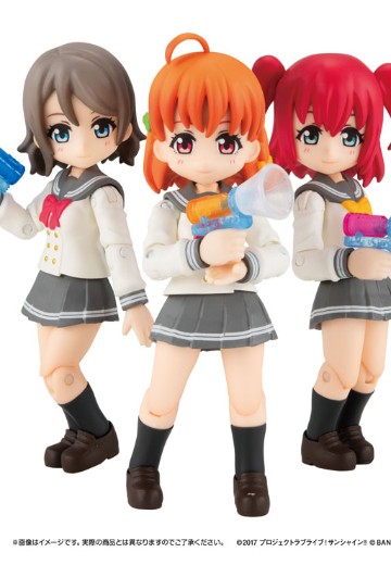Aqours SHOOTERS！Love Live! Sunshine!! 黑泽露比 ＆ 渡边曜 ＆ 高海千歌