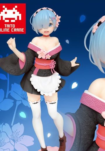 Precious Figure Re:从零开始的异世界生活 Memory Snow 蕾姆 原创樱花装 Taito Online Crane Ver.