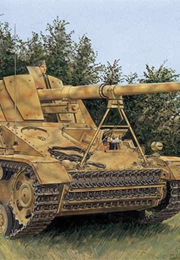 1/72 WW.II 德军 Sd.Kfz.164 犀牛坦克歼击车 附赠轨迹