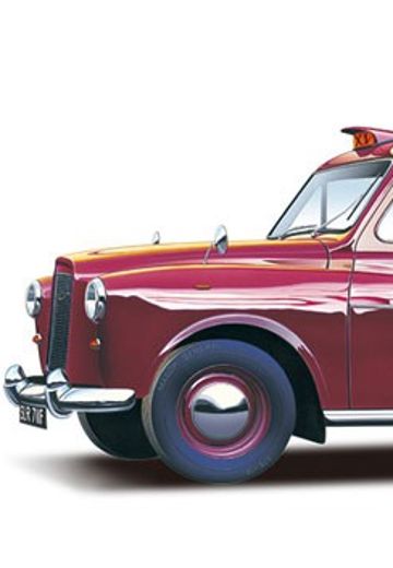 The Model Car No.68 1/24 FX-4 伦敦 出租车 '68 | Hpoi手办维基