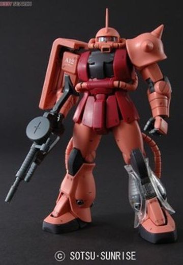 MG 机动战士高达 MS-06S指挥官用扎古II 夏亚・阿兹纳布尔机 / with Special Clear Armor Parts 
