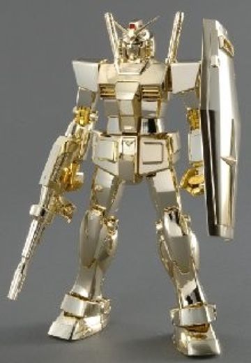 MG 机动战士高达 RX-78-2 高达&FF-X7 核心战机 Gold Plate  | Hpoi手办维基