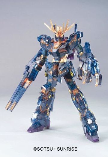 HGUC 机动战士高达UC RX-0 独角兽高达2号机 报丧女妖 NT-D Clear Ver. 